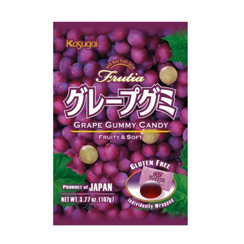 Kasugai Grape Gummy Candy 107g