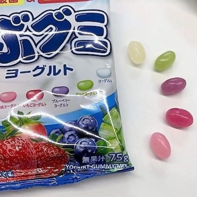 Kasugai Seika Tsuzu Yogurt Gummy Mix 75g
