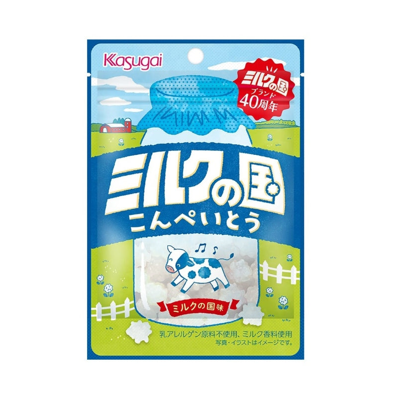 Kasugai Milk No Kuni Konpeito Sugar Candy 30g