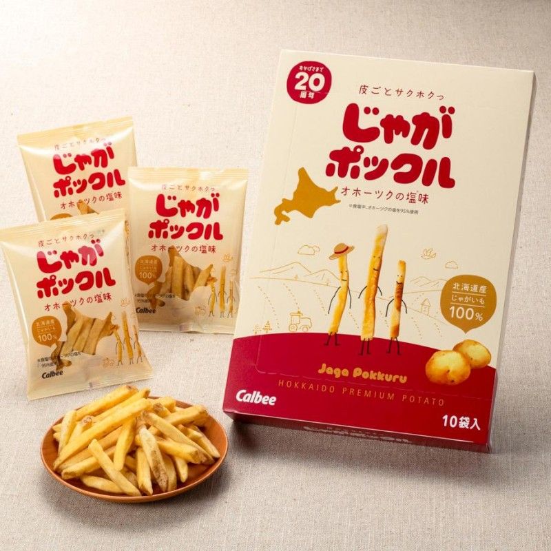 Calbee Potato Farm Jaga Pokkuru 180g