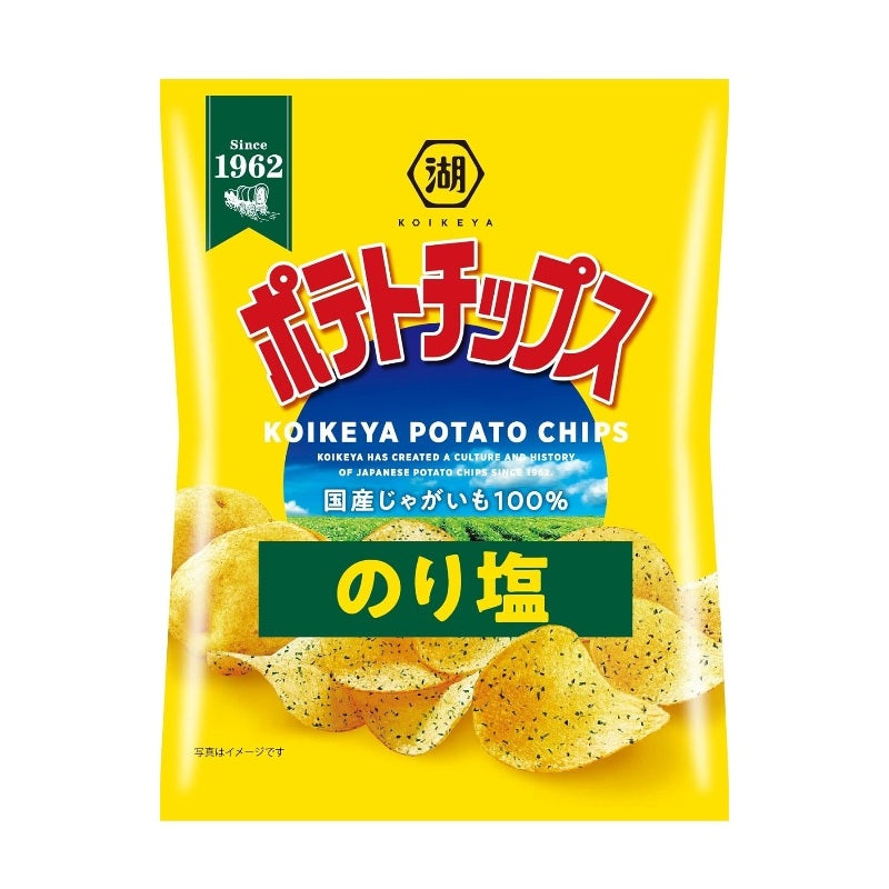 Koikeya Potato Chips Seaweed Salt 122g