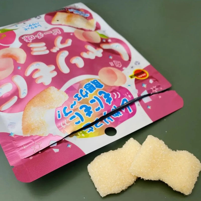Bourbon Sharimoni Gummy Peach Flavour 57g