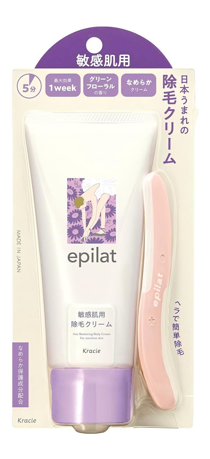 Kracie Epilat Hair Removal Cream for Sensitive Skin 150g