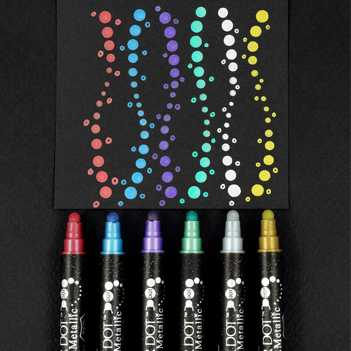 Kuretake ZIG Clean Color Dot Highlighter Metallic Gold