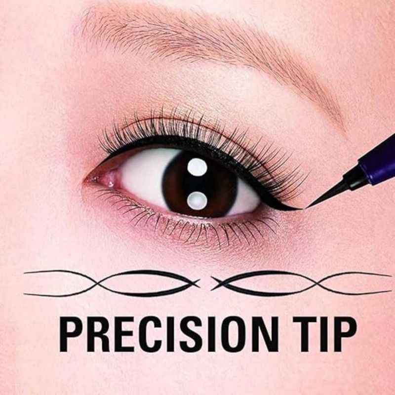 Kiss Me Heroine Make Smooth Liquid Eyeliner #01 Black 0.4ml