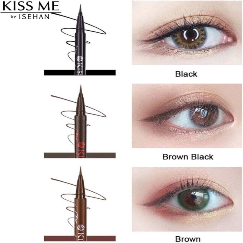Kiss Me Heroine Make Smooth Liquid Eyeliner #01 Black 0.4ml