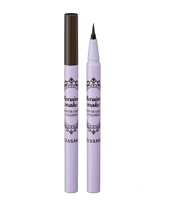 Kiss Me Heroine Make Smooth Liquid Eyeliner #03 Charcoal Brown