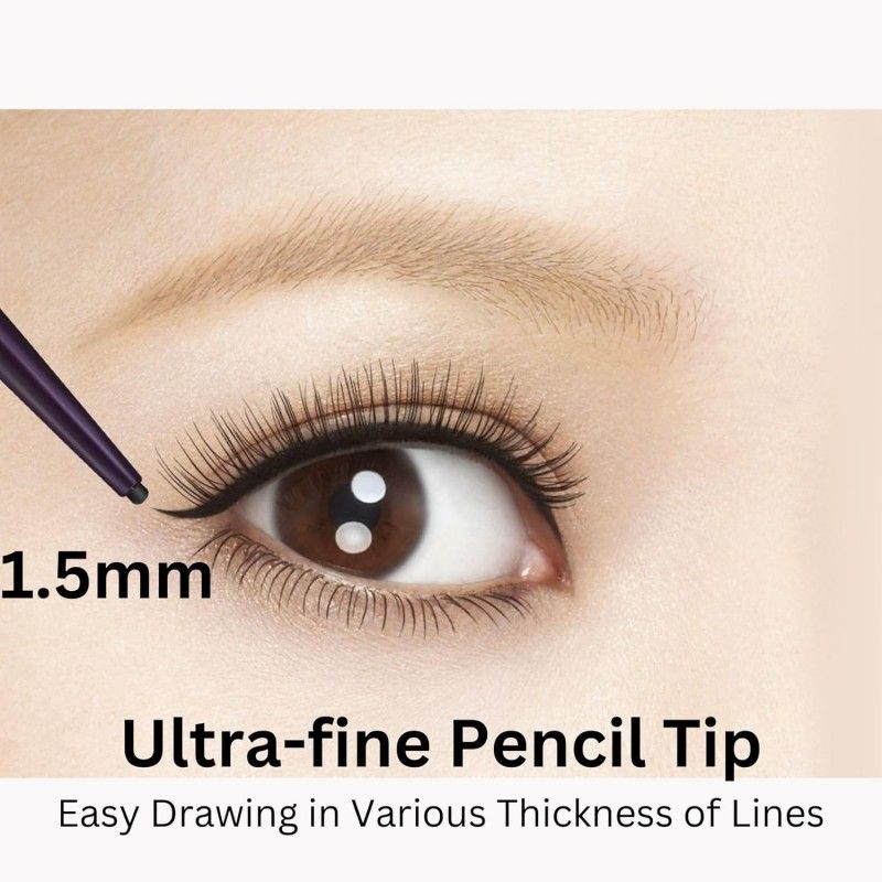Kiss Me Isehan Heroine Make Long Stay Sharp Gel Liner Jet Black