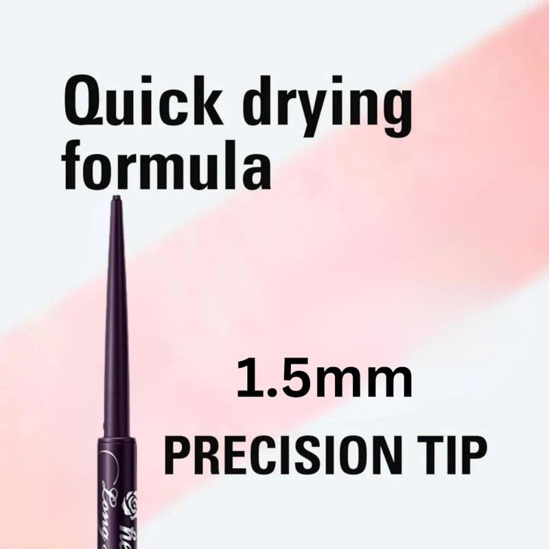 Kiss Me Isehan Heroine Make Long Stay Sharp Gel Liner Jet Black