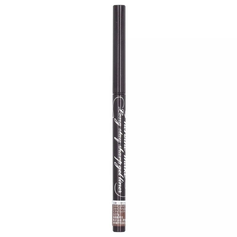Kiss Me Heroine Make Long Stay Sharp Gel Line Dark Brown
