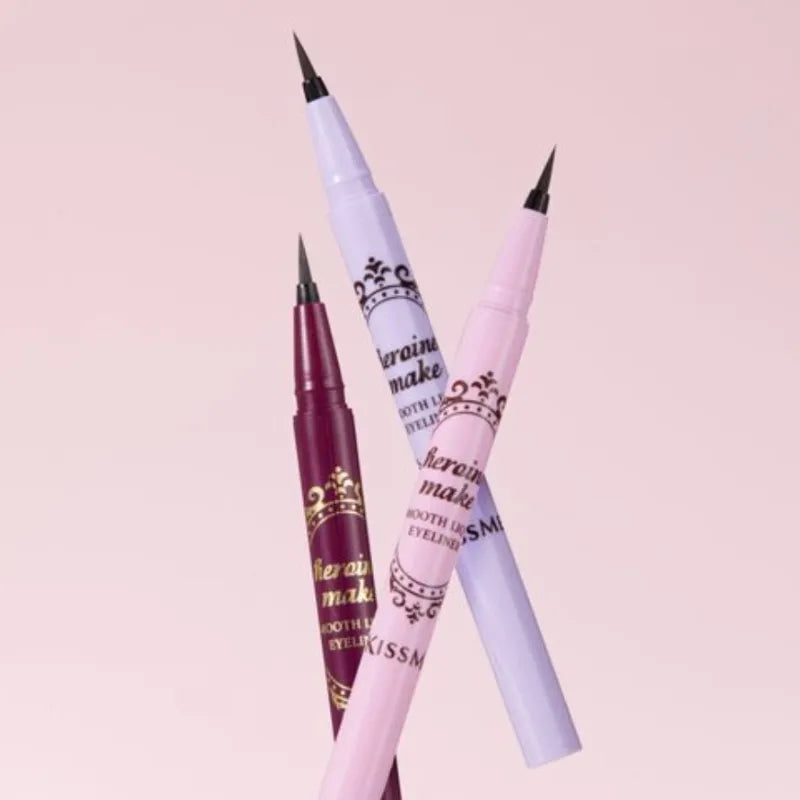 Kiss Me Heroine Make Smooth Liquid Eyeliner #02 Deep Brown 1+1pcs