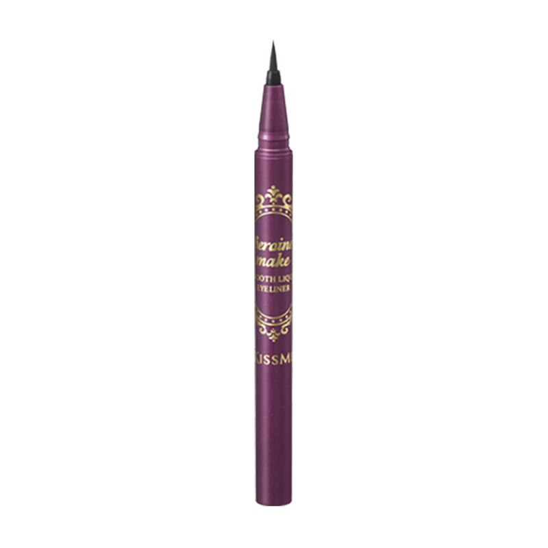 Kiss Me Heroine Make Smooth Liquid Eyeliner #01 Black 1+1pcs