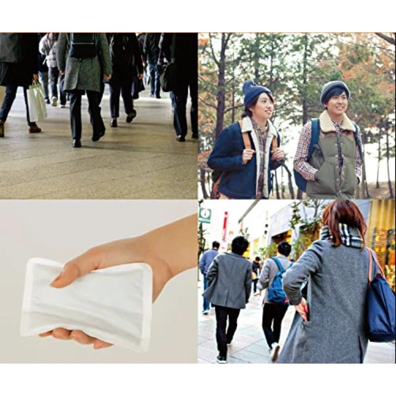 Kobayashi Pharmaceutical Kairo Kairo Non-Stick Hand Warmer Pads 10pcs