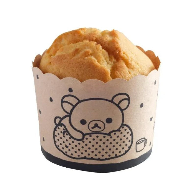 Kai Paper Cupcake Mold Rilakkuma 5pcs