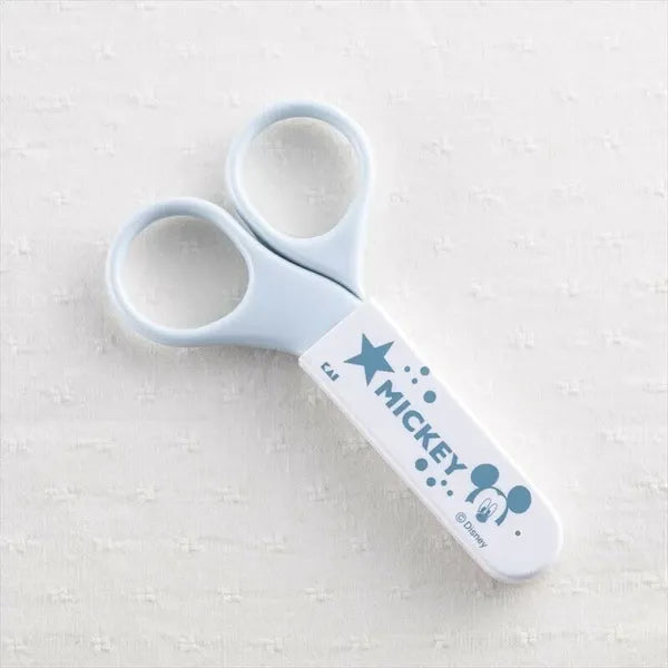 Kai Baby Nail Cut Scissors Blue Mickey