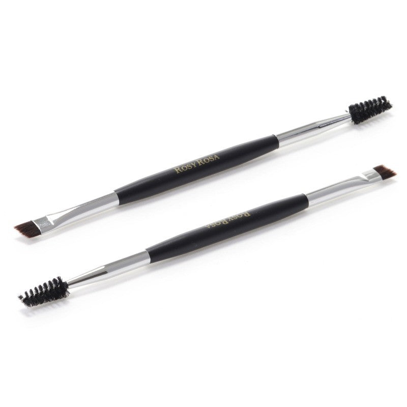 Rosy Rosa Dual Ended Eyebrow Brush 1pcs