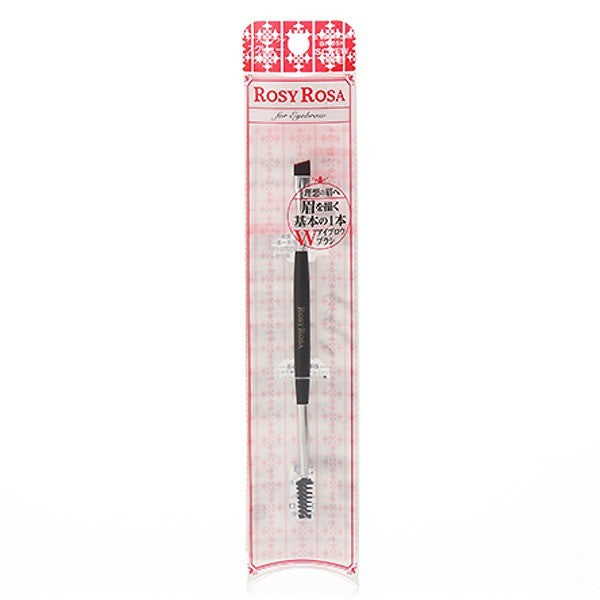 Rosy Rosa Dual Ended Eyebrow Brush 1pcs
