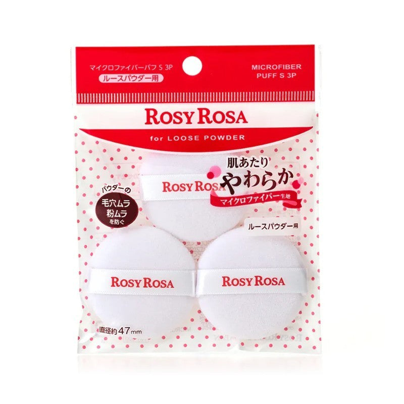 Rosy Rosa Micro Fiber Puff S 3pcs