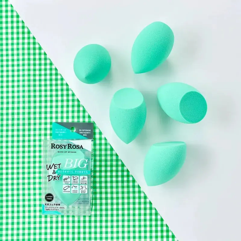 Rosy Rosa 3D Sponge Wet & Dry Big 1pcs