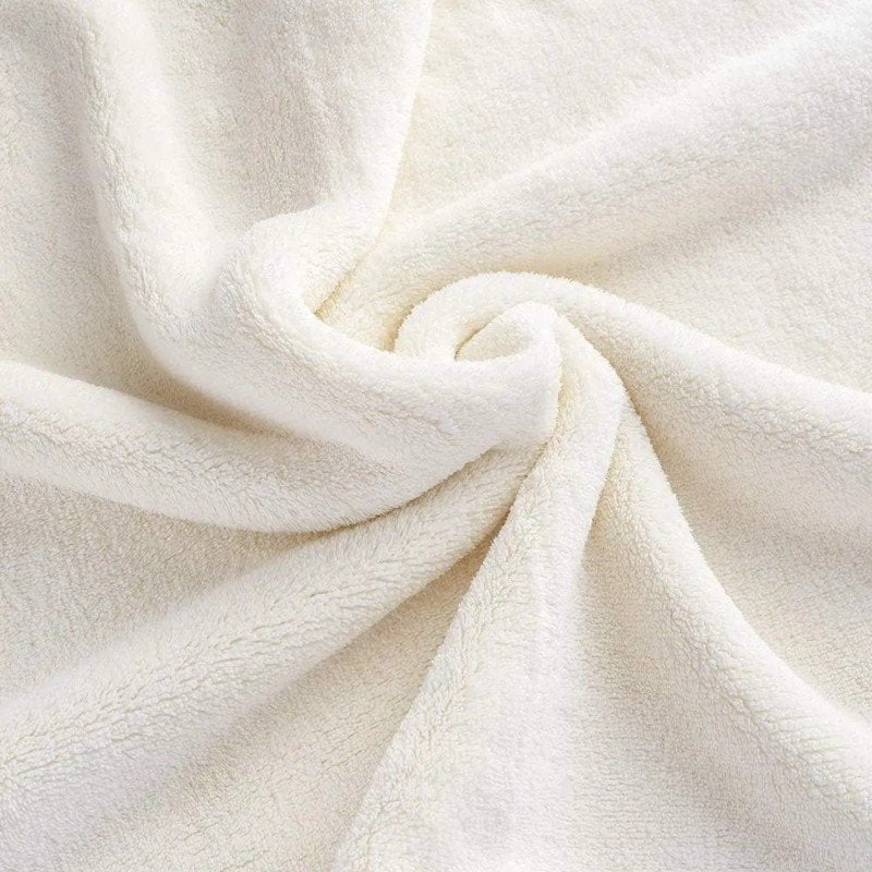 Mapepe Speed Dry Hair Towel White