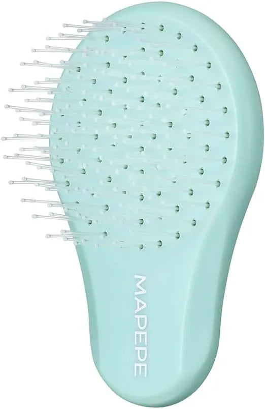 Mapepe Detangling Brush Pocket Size Gray Mint