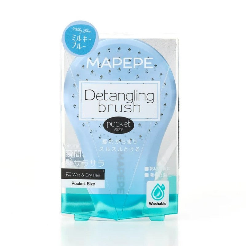 Mapepe Detangling Brush Pocket Size Blue