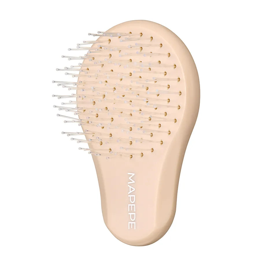 Mapepe Detangling Brush Pocket Size Ecru Beige