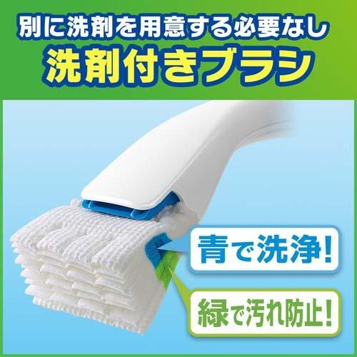 Johnson Scrubbing Bubble Flushable Toilet Brush Replacement Floral Soap 24pcs