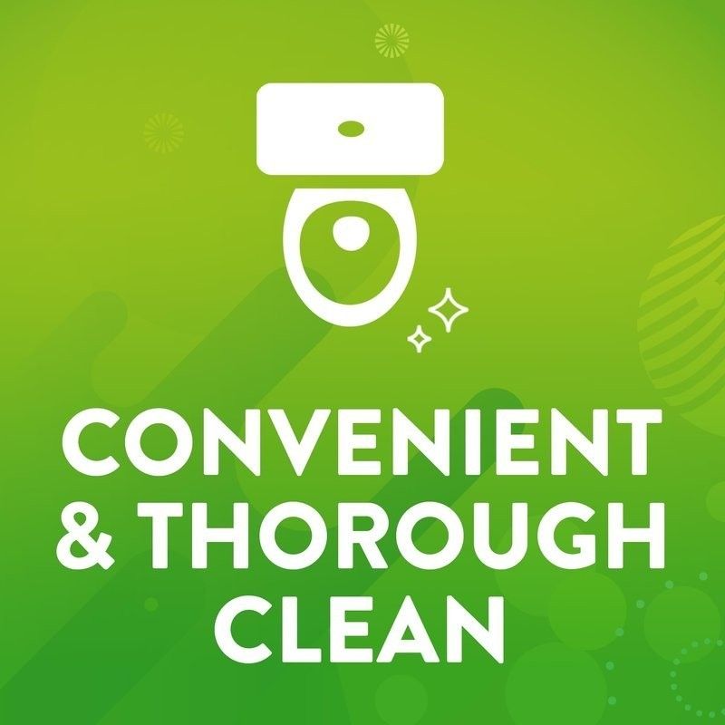 Johnson Scrubbing Bubbles Flushable Toilet Brush Refills Floral Soap Scent 24pcs