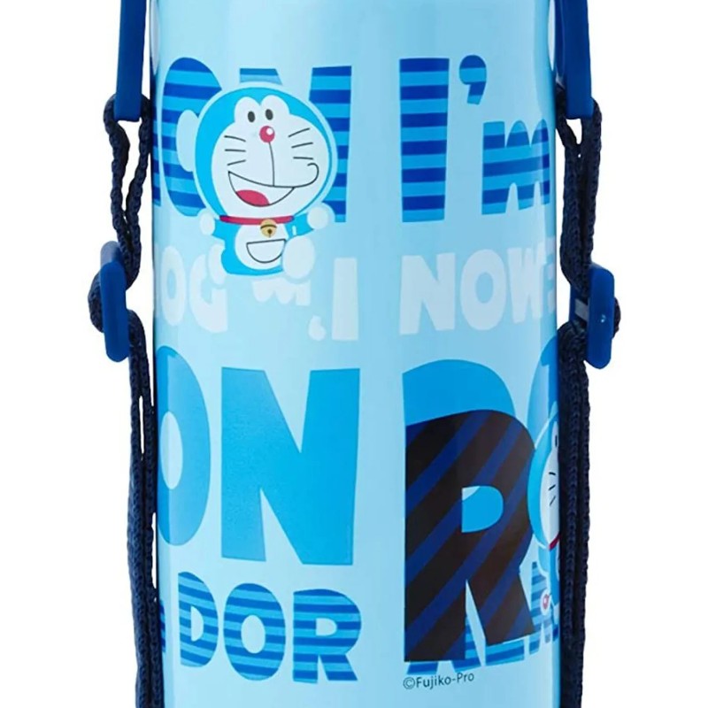 Sanrio Stainless 2 Way Water Bottle Doraemon 380ml