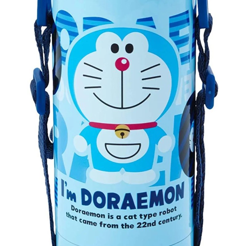Sanrio Stainless 2 Way Water Bottle Doraemon 380ml