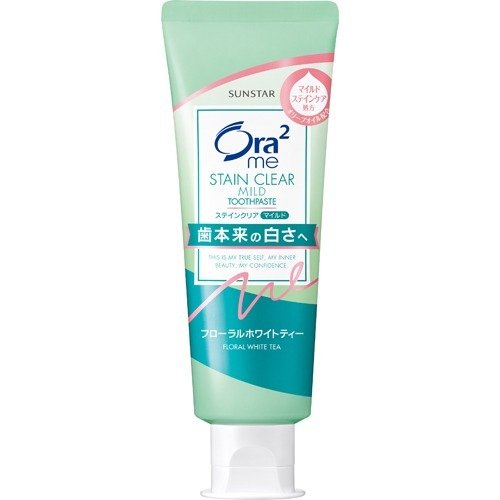 Sunstar Ora2 Me Stain Clear Toothpaste Floral White Tea 130g