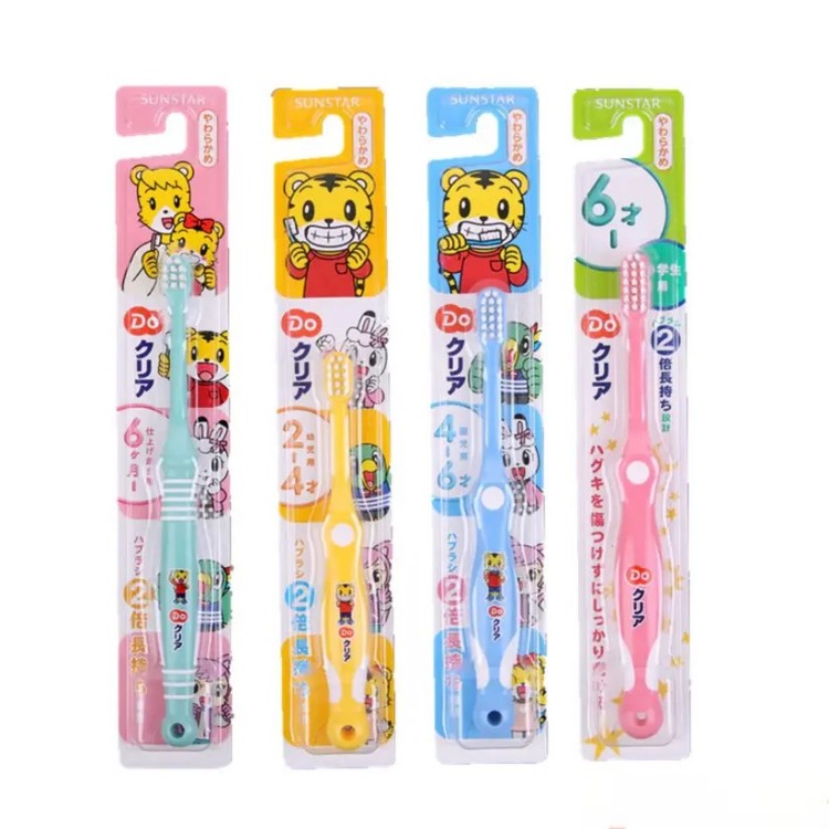 Sunstar Children's Toothbrush For 4-6 Years Old Random Color 1pcs