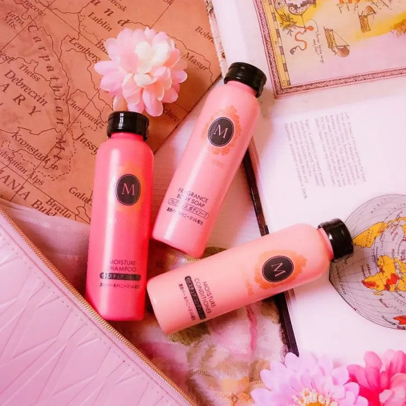Shiseido Ma Cherie Moisture Hair & Body EX Travel Set 50ml*3