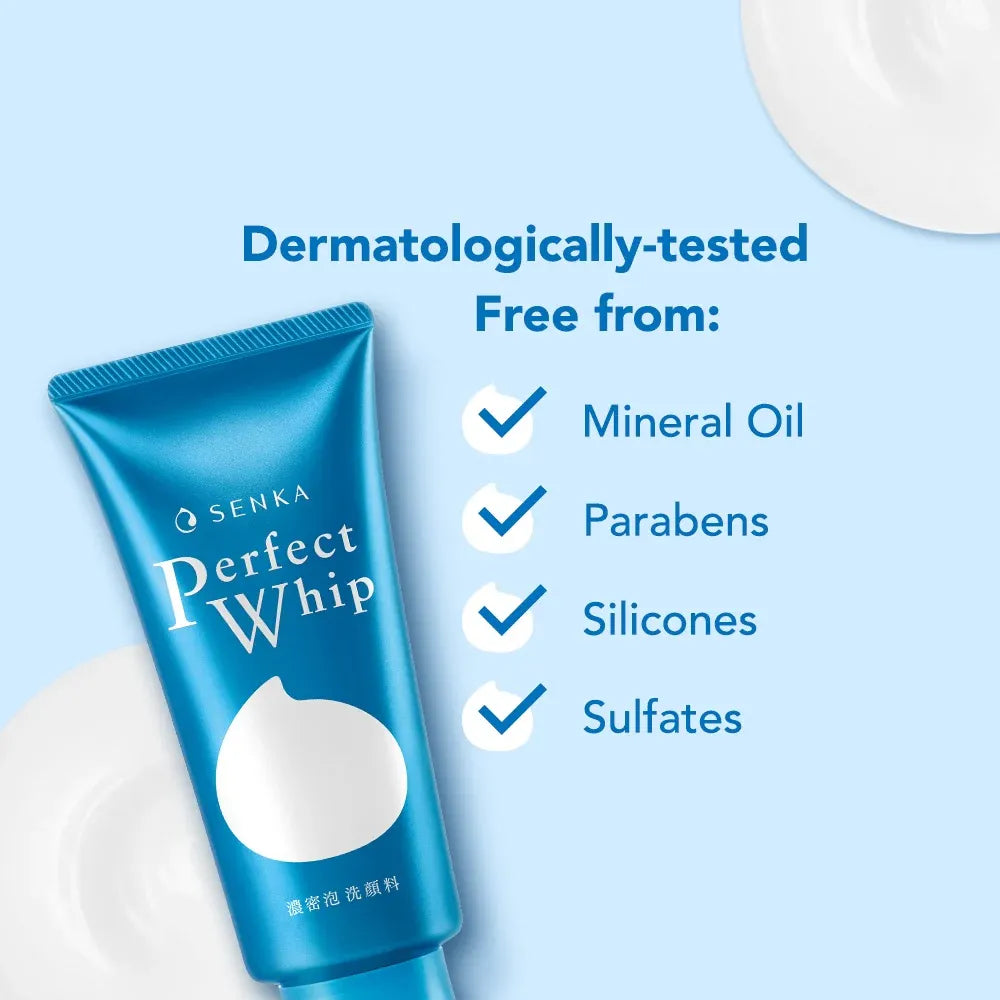 Shiseido Senka Perfect Whip Facial Wash 120g