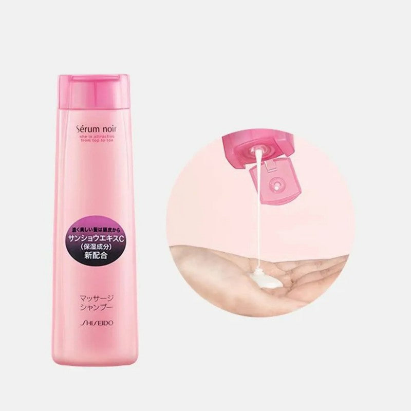 Shiseido Serum Noir Non-White Hair Massage Shampoo 240ml