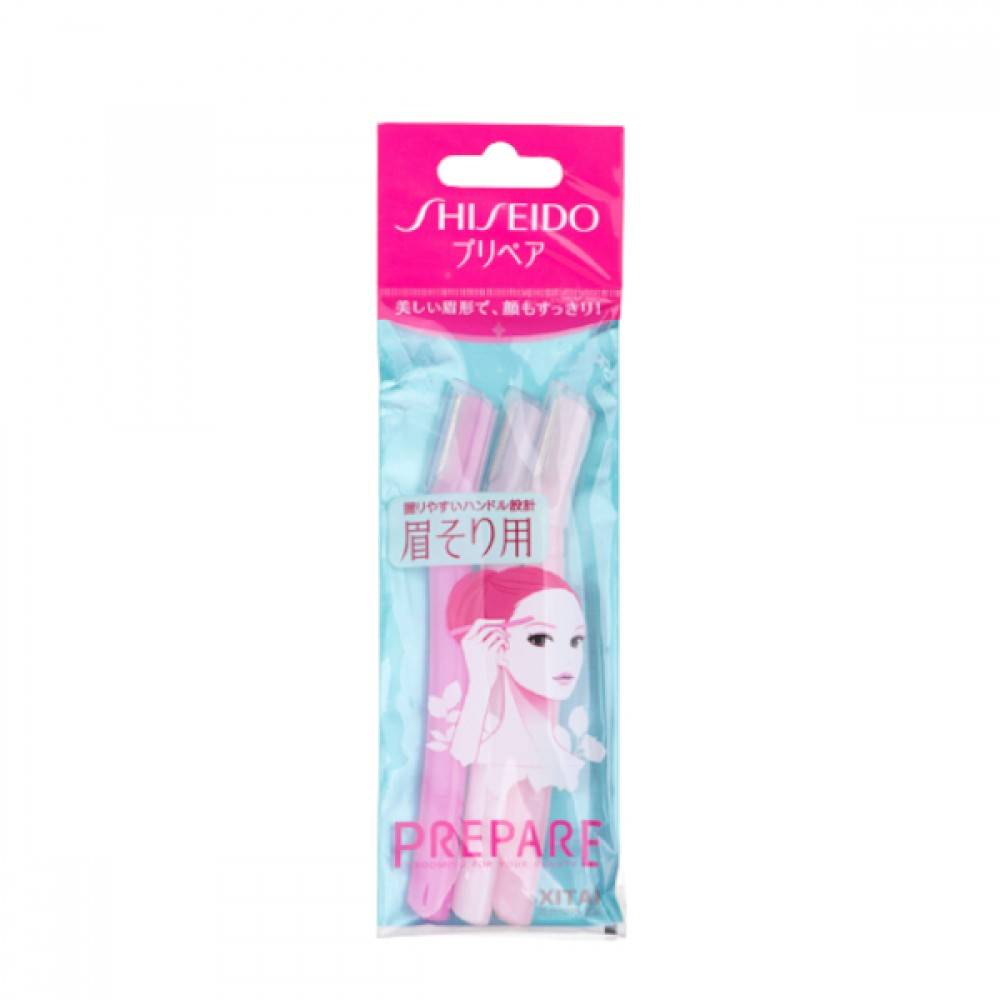 Shiseido Prepare Eyebrow Razor 3pcs