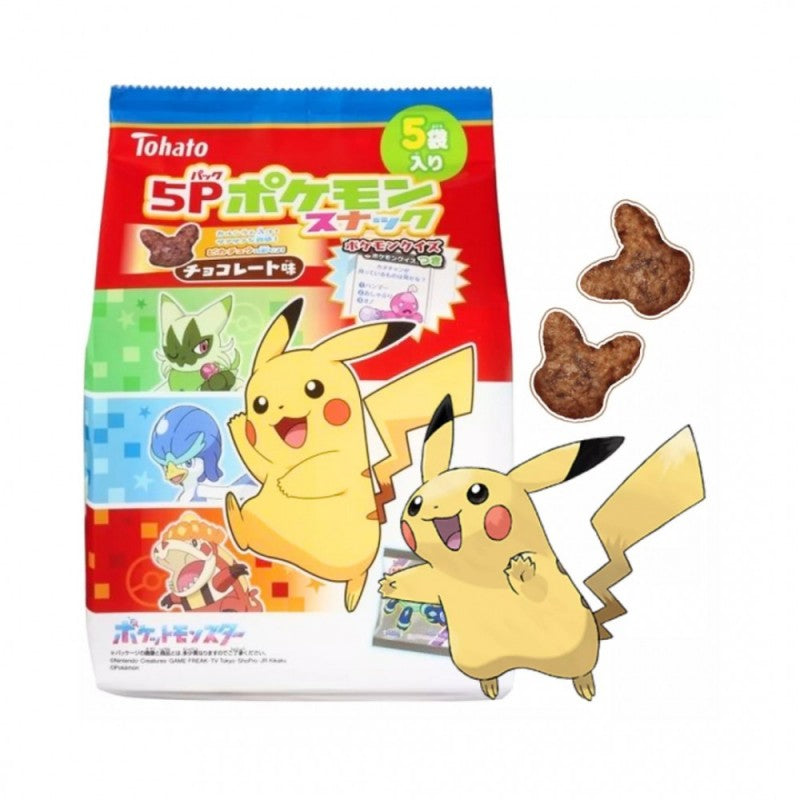 Tohato Pokemon Chocolate Corn Snack 80g