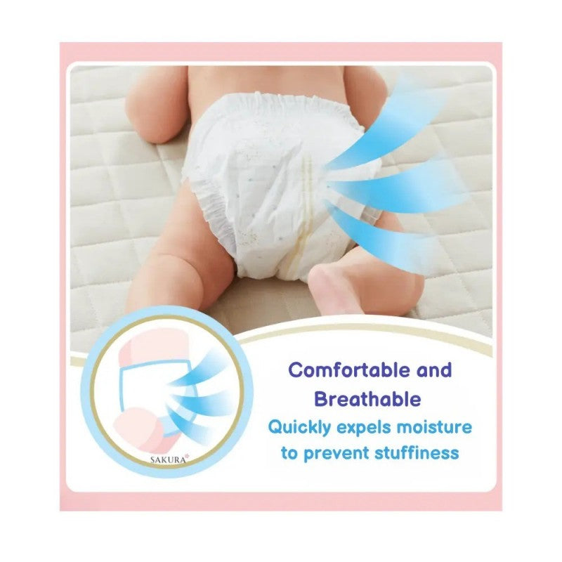 GOO.N Plus Premium Sensitive Skin Nappies M (6-11kg) 56pcs