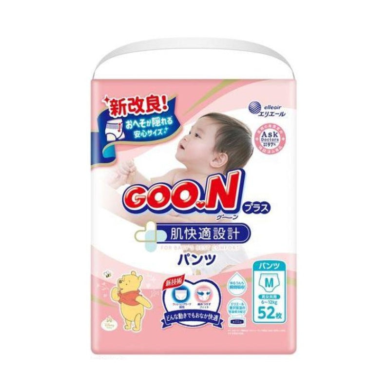 Goo.N Plus Best Comfort Diaper Pants M 52pcs