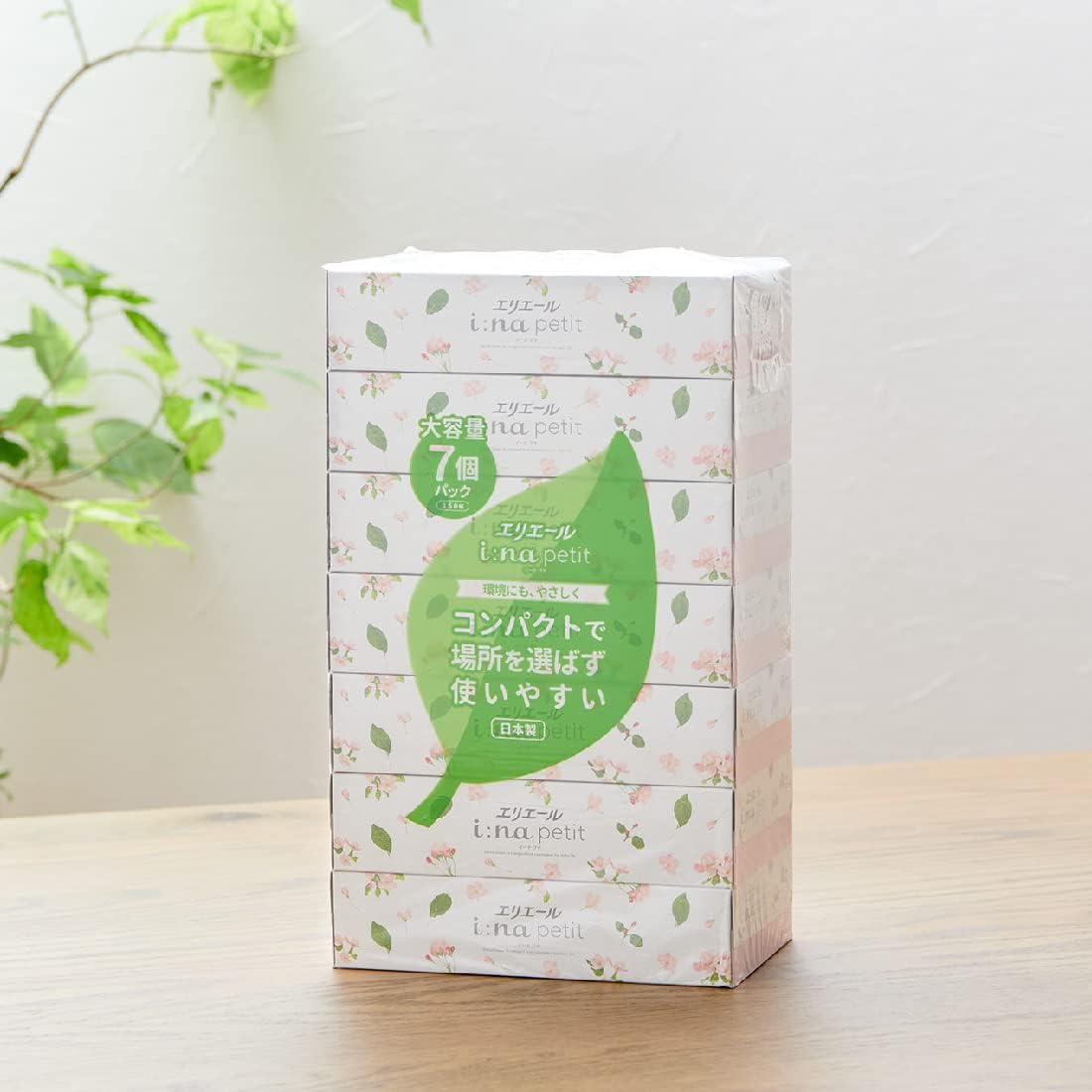 Daio Paper Elleair Ina Petit Tissues 7 Packs