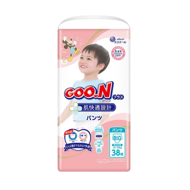 Goo.N Plus Sensitive Skin Pants XL 12-20KG 38pcs