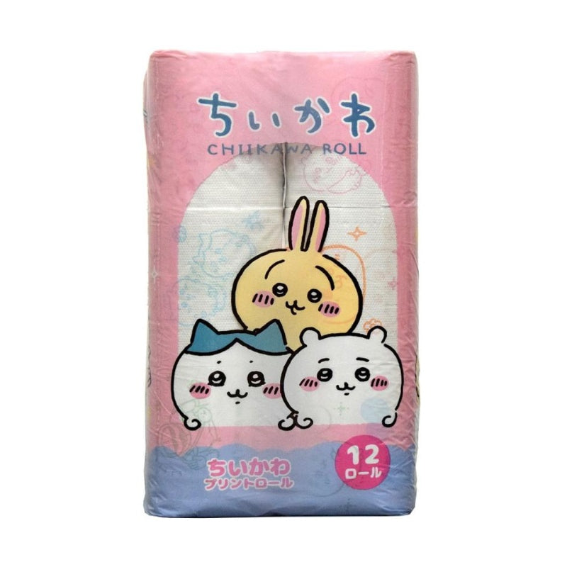 Nishinippon Hygienic Materials Chiikawa Print Roll 12pcs