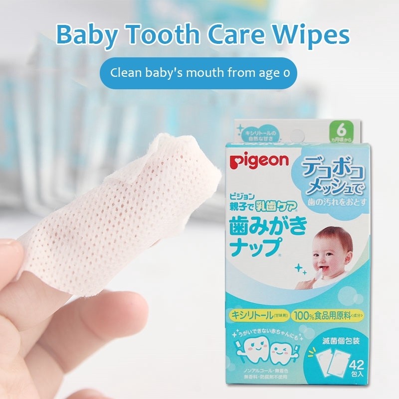 Pigeon Baby Tooth & Gum Wipes 42pcs