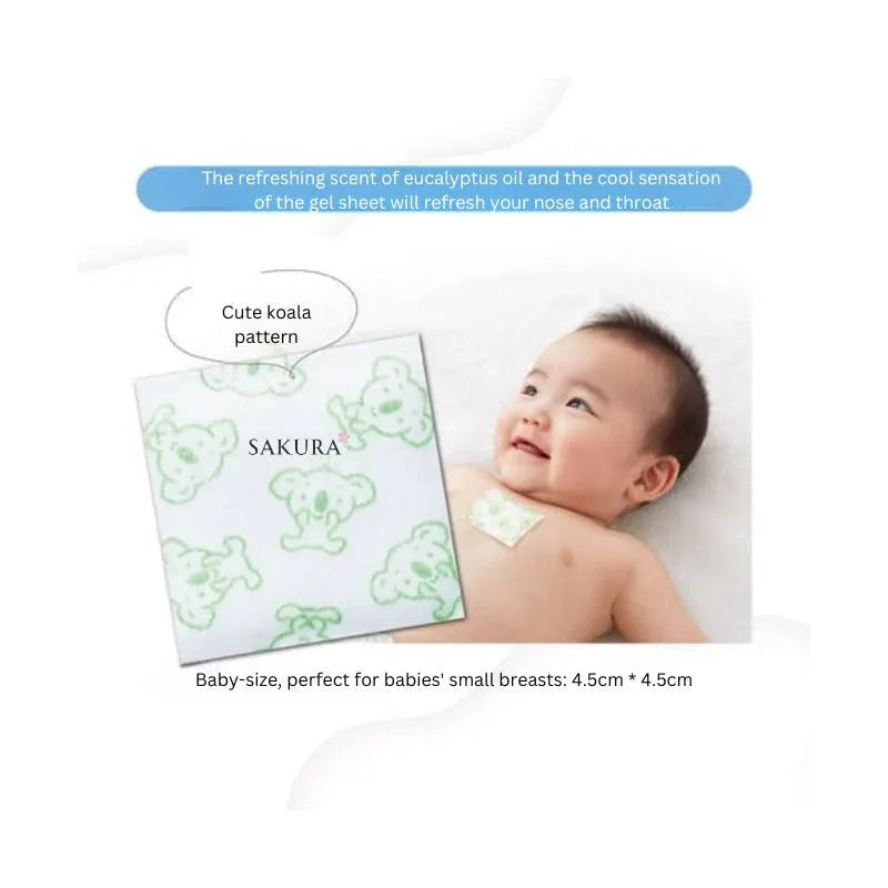 Pigeon Nose & Throat Refreshing Pad Over 6 Months-old 14pcs