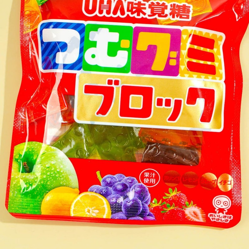 UHA Mikakuto Building Blocks Gummy 172g