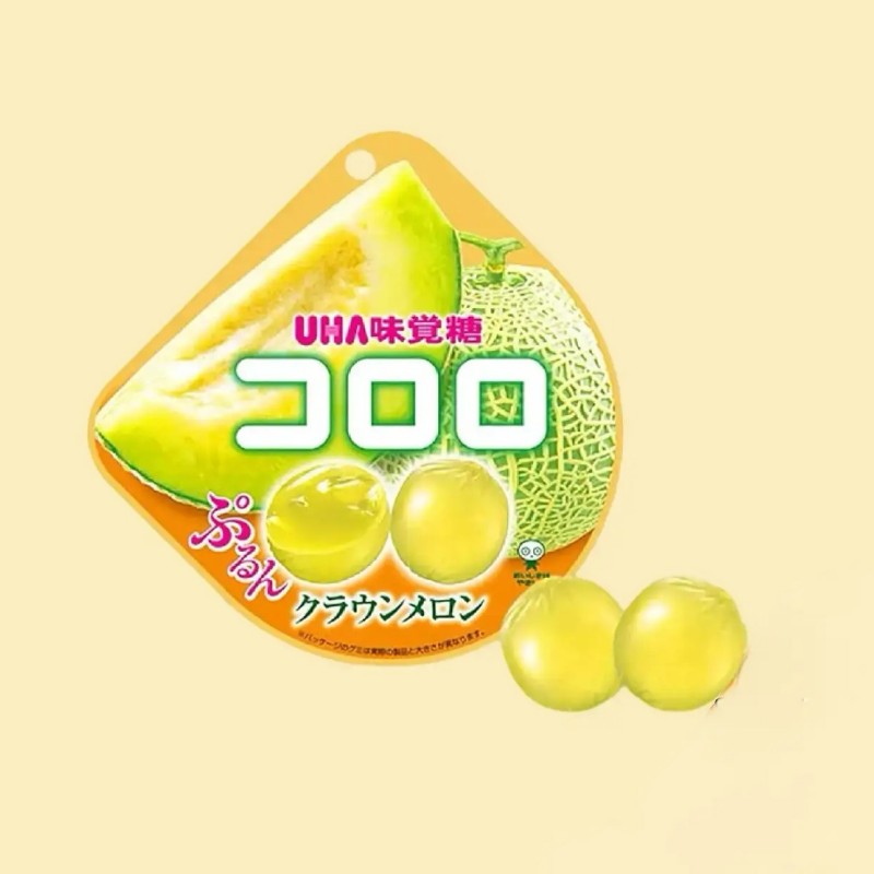 UHA Cororo Gummy Crown Melon 40g