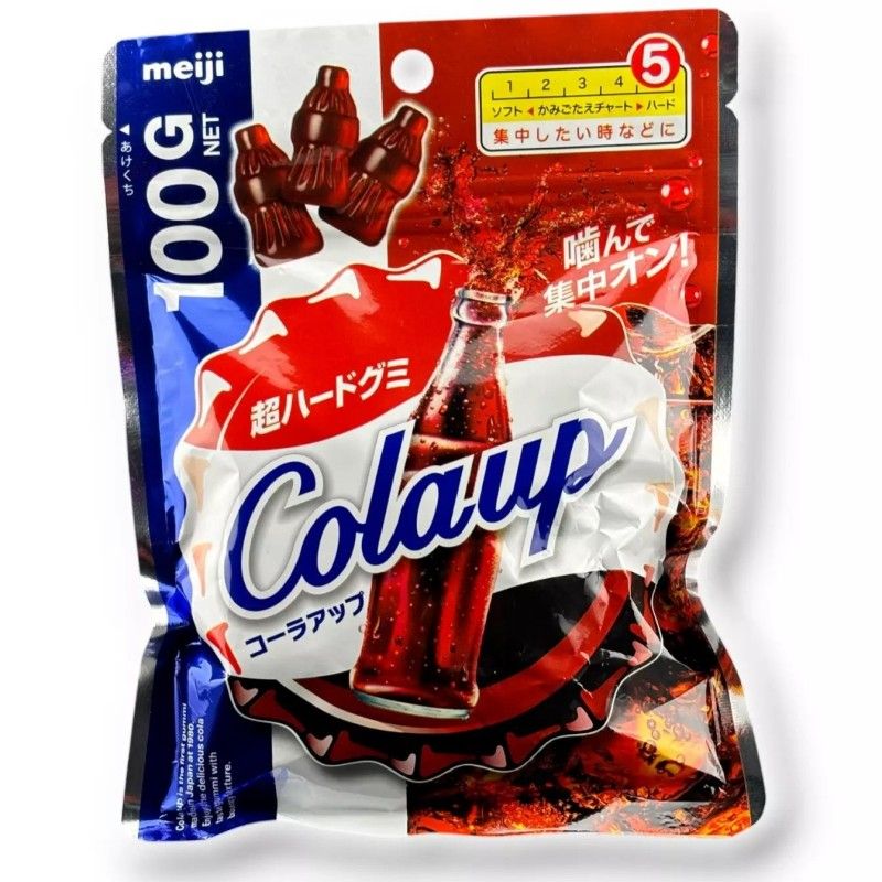 Meiji Cola Up Heart Gummy 100g