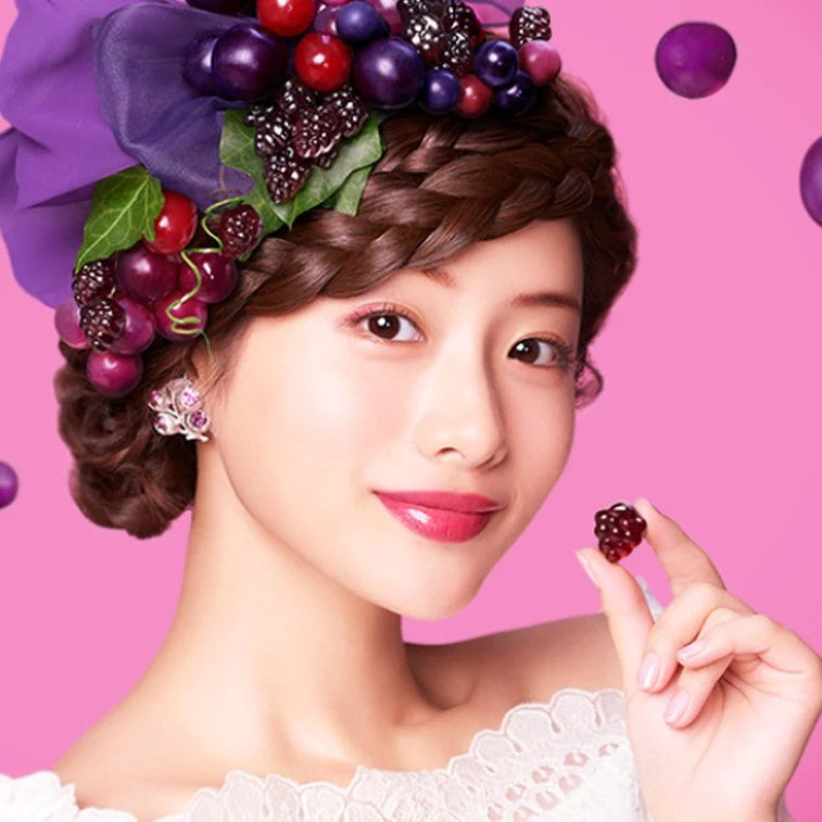 Meiji Fruit Juice Gummy Grape 54g