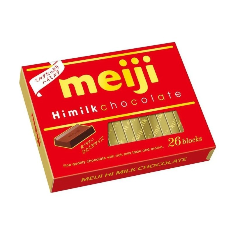 Meiji Himilk High Milk Chocolate 26pcs